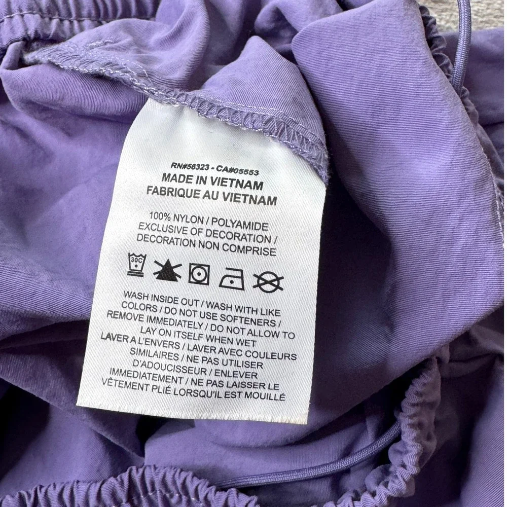 Nike Womens XL Everything Wovens Mid Rise Pants Dusty Amethyst Street wear Baggy